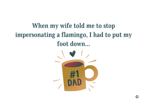 Father's Day Ecard / Happy Fathers Day / Gifts for Dad / Gifts With Love /  Digital Download / HQ / Printable /funny Ecards/ Funny Dad Jokes - Etsy