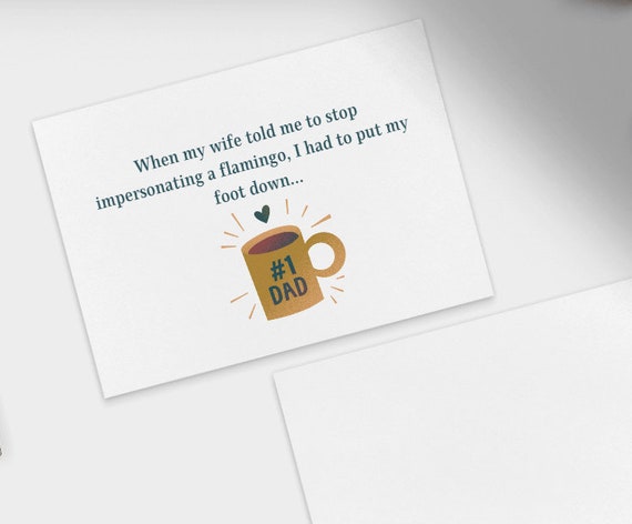 Father's Day Ecard / Happy Fathers Day / Gifts for Dad / Gifts With Love /  Digital Download / HQ / Printable /funny Ecards/ Funny Dad Jokes - Etsy