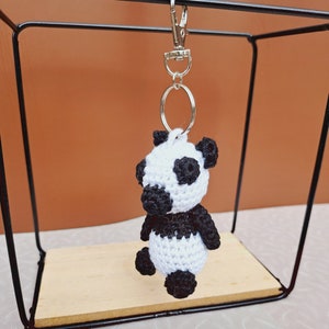 Crochet Animal Keychain Amigurumi Dolls Amigurumi Panda -   Идеи для  вязания, Проекты по вязанию крючком, Милые игрушки крючком