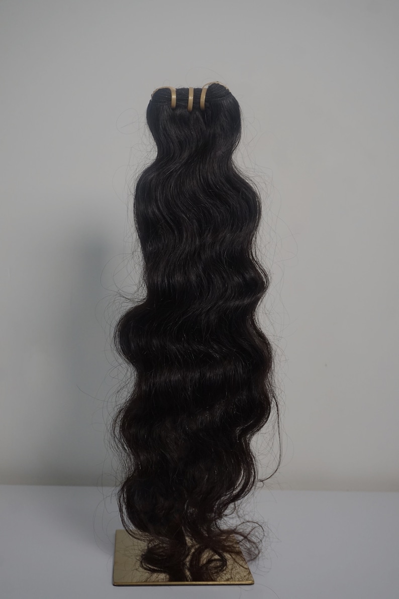 Raw Indian Deep Curly Hair Extensions 100 Authentic Human Etsy