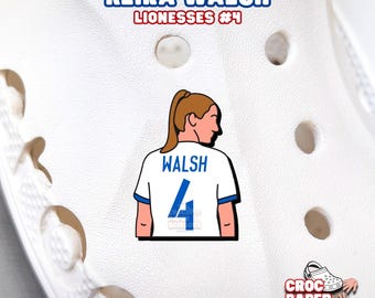 Keira Walsh Croc Charm | Lionesses | Chelsea Women | England | Women’s Football Shoe Accessories