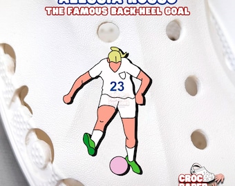 Alessia Russo Croc Charm | Lionesses | Arsenal Women | Women’s Football Shoe Accessories