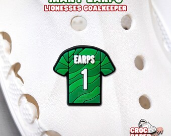 Mary Earps Croc Charm | Lionesses | PSG | Manchester United Women | Women’s Football Shoe Accessories