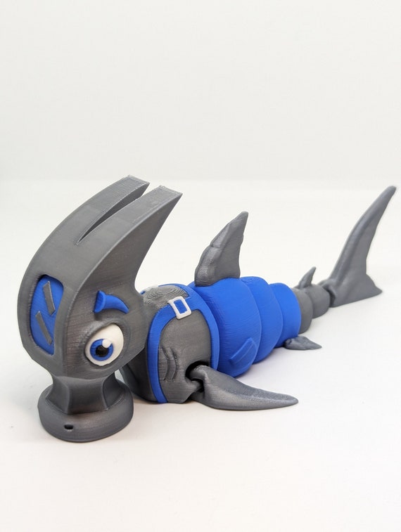 Hammer Head Hank The Shark - Flexi Factory