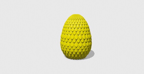 Poppable Dragon Egg 3D Printable STL