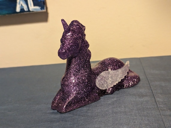Custom Resin Winged Unicorn