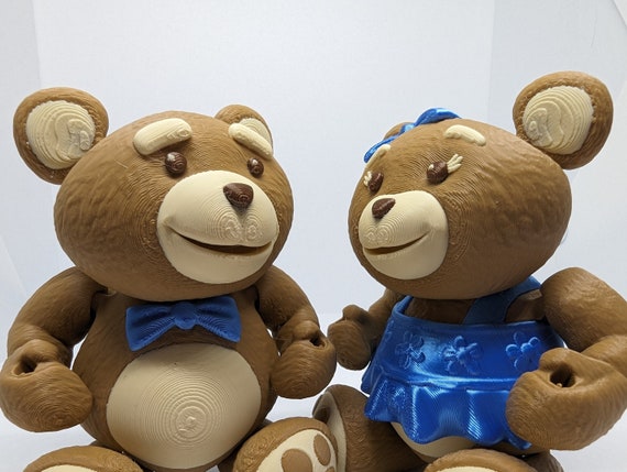 Articulated Easter Bears - Flexi Factory