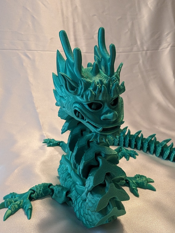 Articulated Imperial Dragon Toy - Flexi Factory
