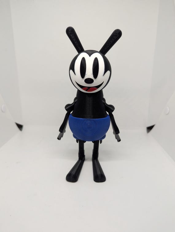3D Printed Oswald the lucky rabbit designed by Blooming Comet