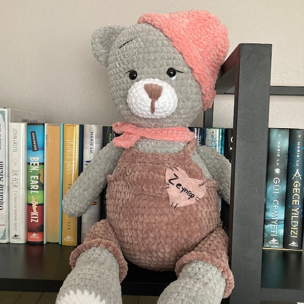 Große Teddybär Amigurumi Anleitung, Amigurumi Anleitung PDF in Englisch