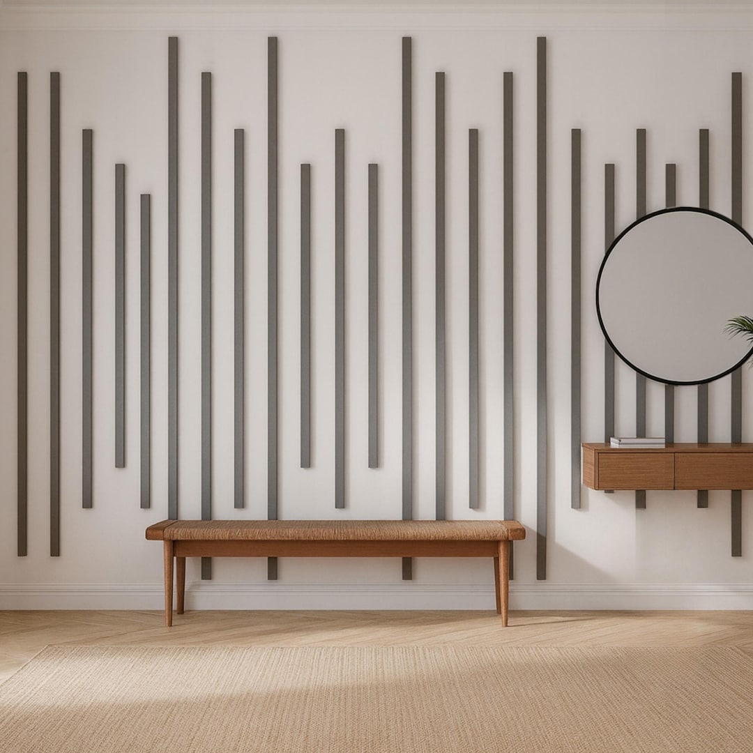 Vertical Decorative Wall Molding Panels | Custom Polystyrene Accent ...