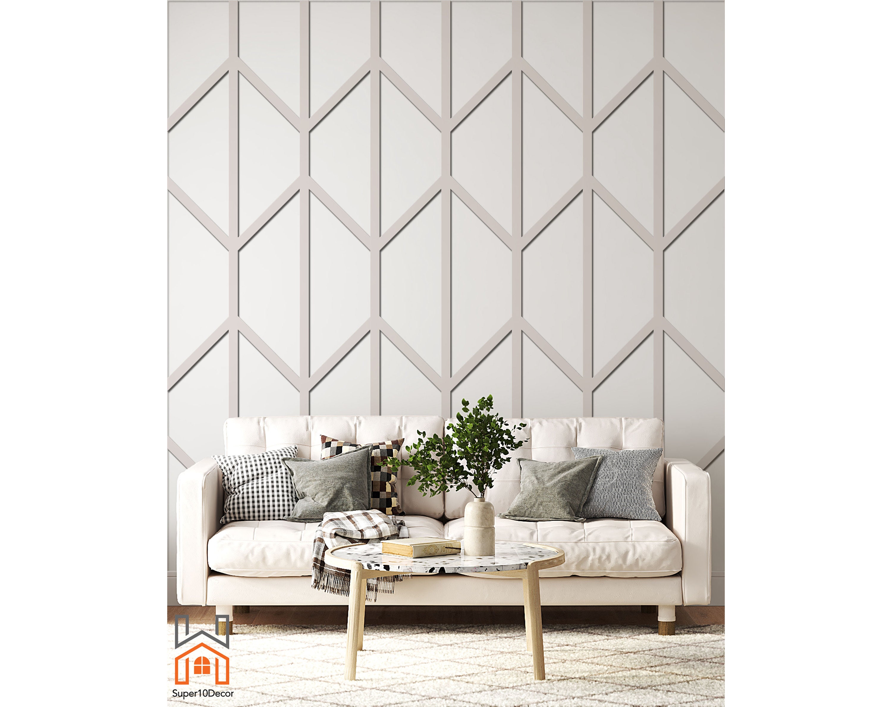 Custom Wall Molding Ready Cut Molding Wall Upgrade Room Etsy