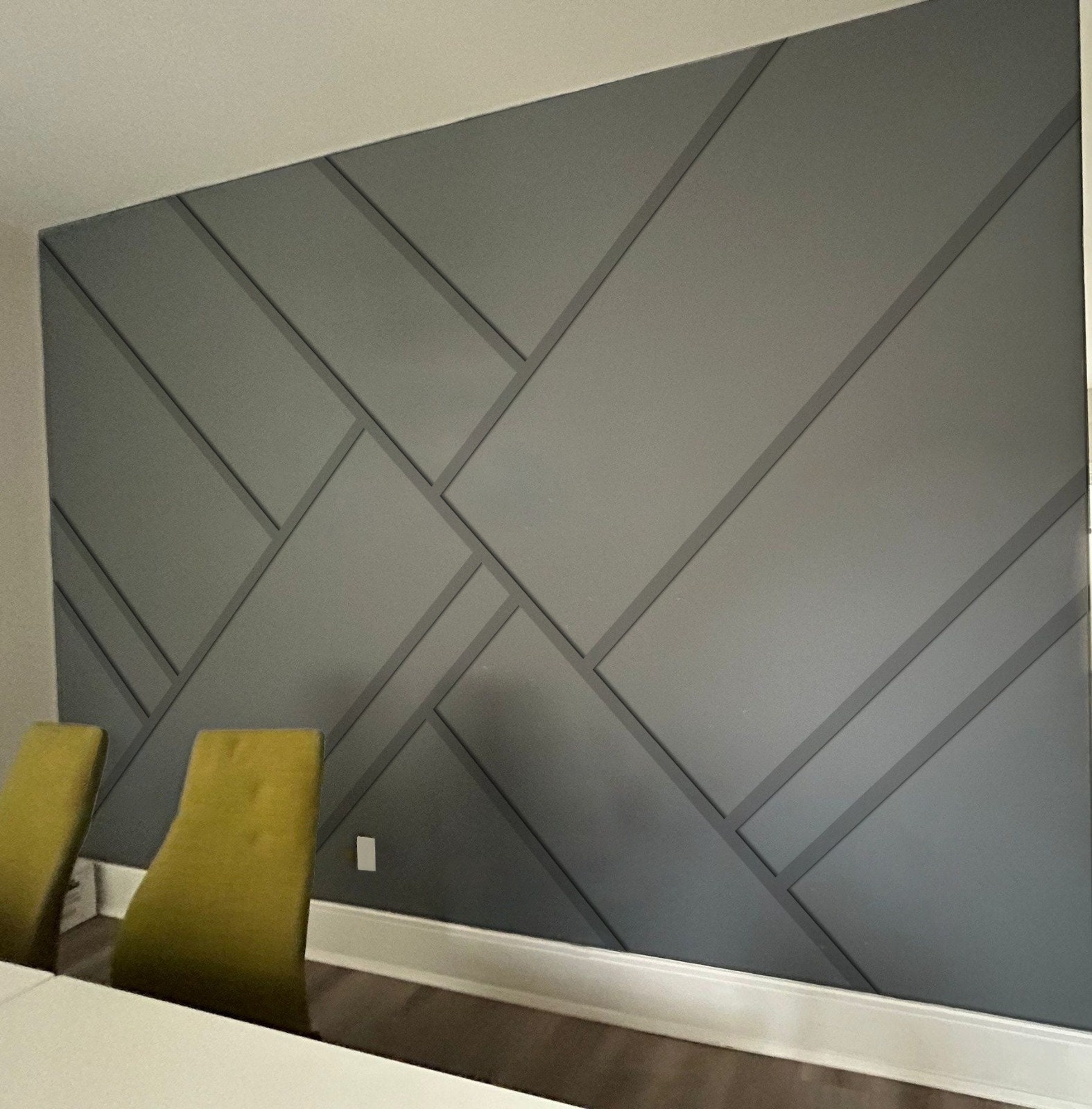 The Custommade Wall Molding Project We Completed for Lucy Etsy