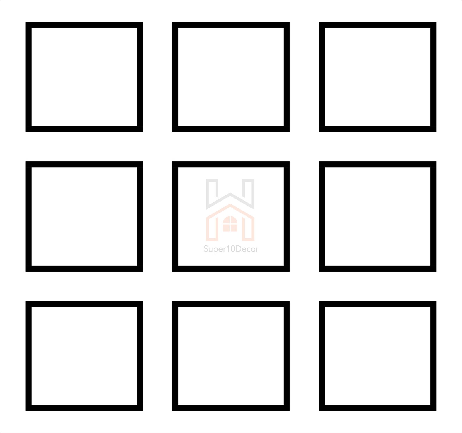 Molding Trim Wall Design Panel Precut Factory Primed Wall Etsy