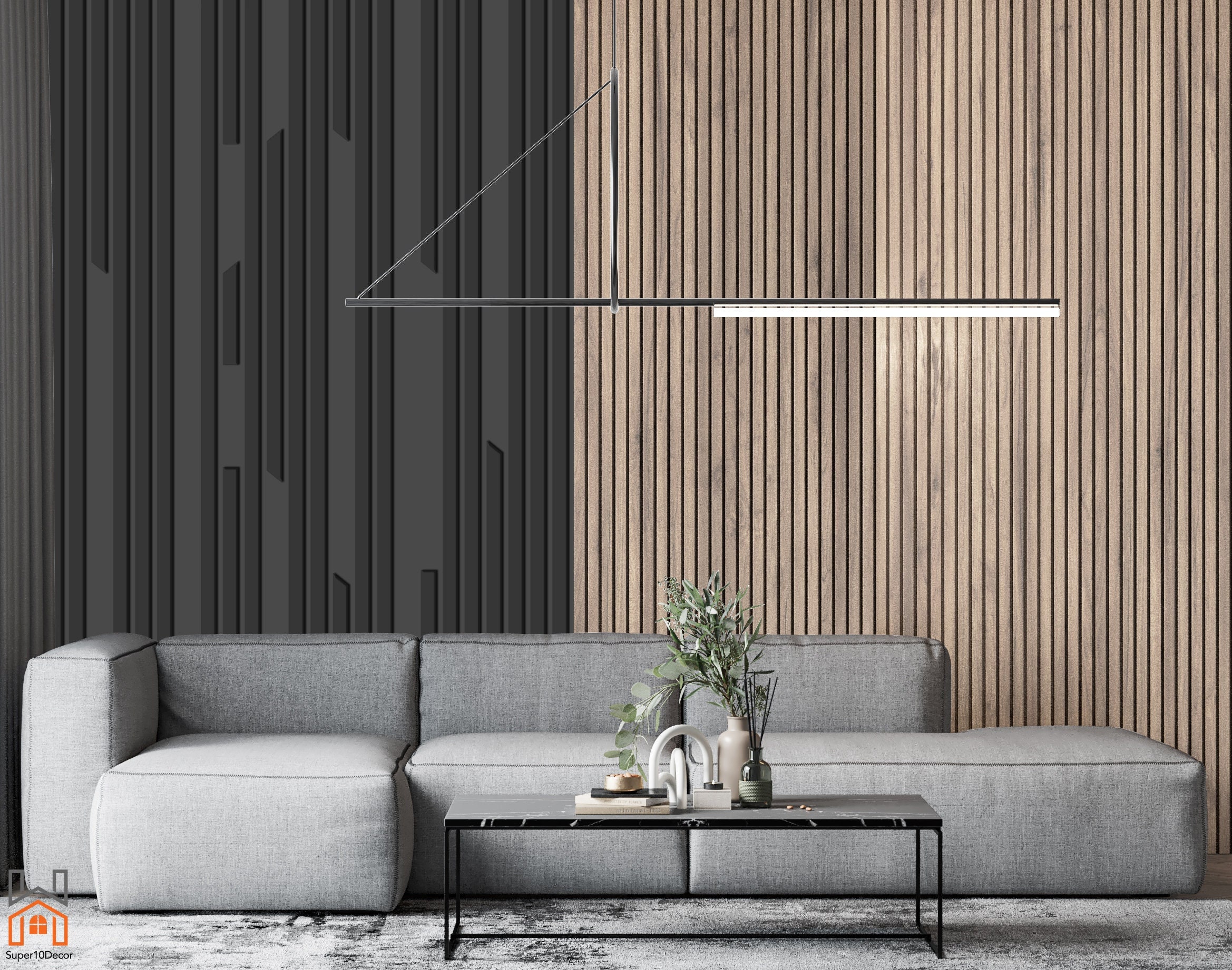 Wall Moulding Package Ready to Assemble Molding for Wall Etsy