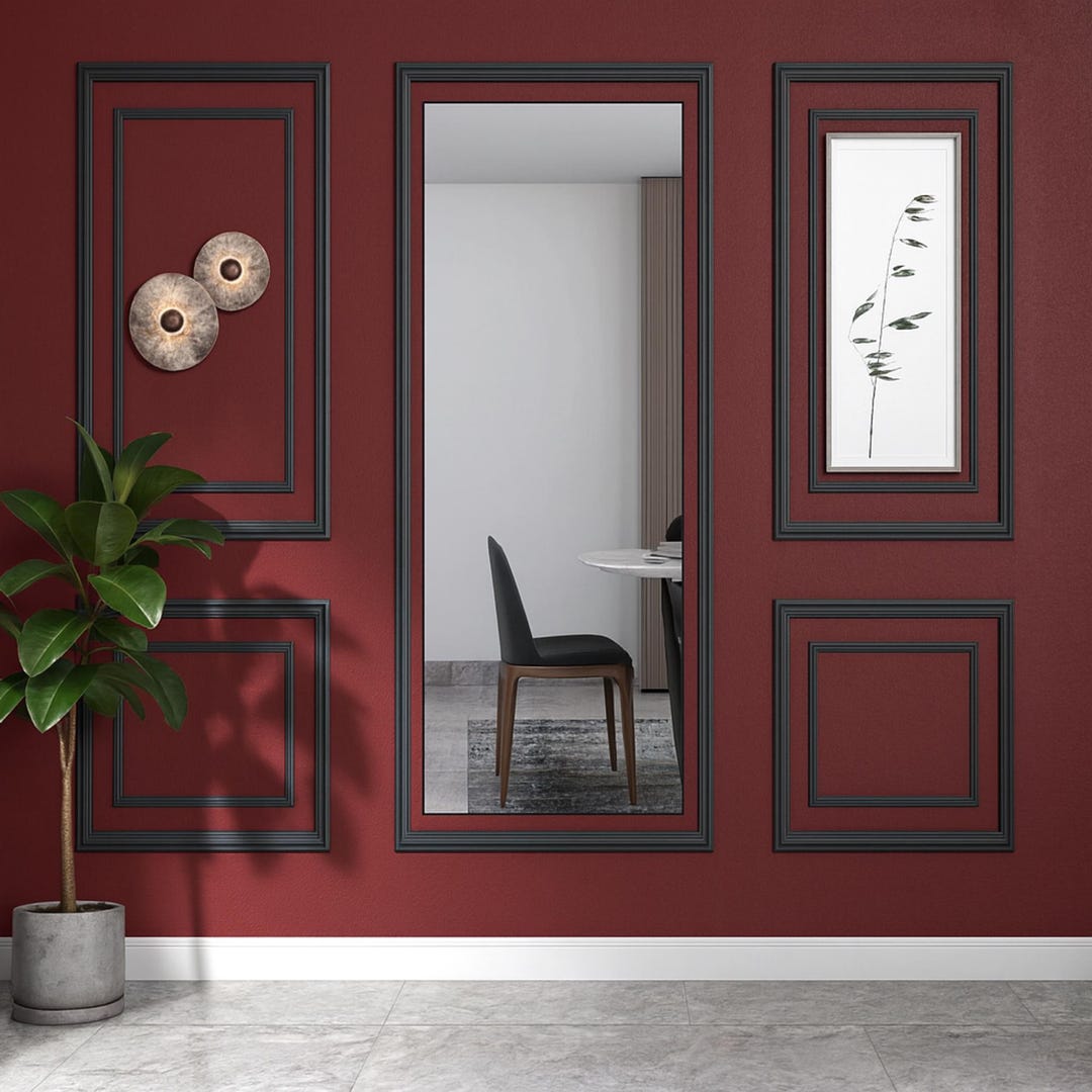 Custom Wall Molding Panel Kit – Polystyrene Trim, Timeless Interior ...