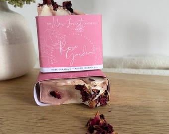Handmade Rose Garden Soap: Vegan Botanical Essential Oils