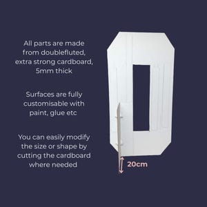 Giant Photo Number Kit: Your Photos Printed. Simple Cut and Stick DIY ...