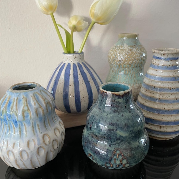 Ceramic soap dispenser or vase-handmade and one of a kind