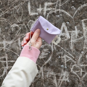 Porta carte di credito donna, Portacarte piccolo, Porta biglietti da visita personalizzato, Porta tessere, Portachiavi