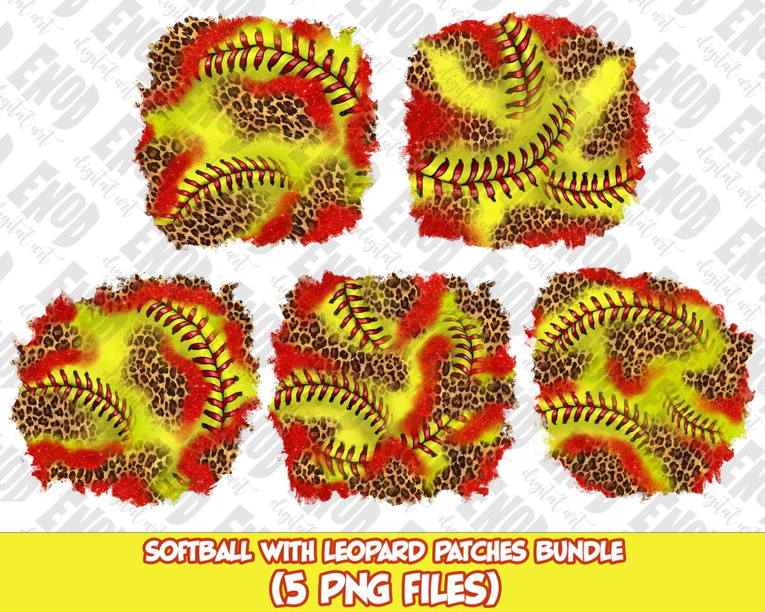 Softball Patches Png Sublimation Design Bundle Western Etsy