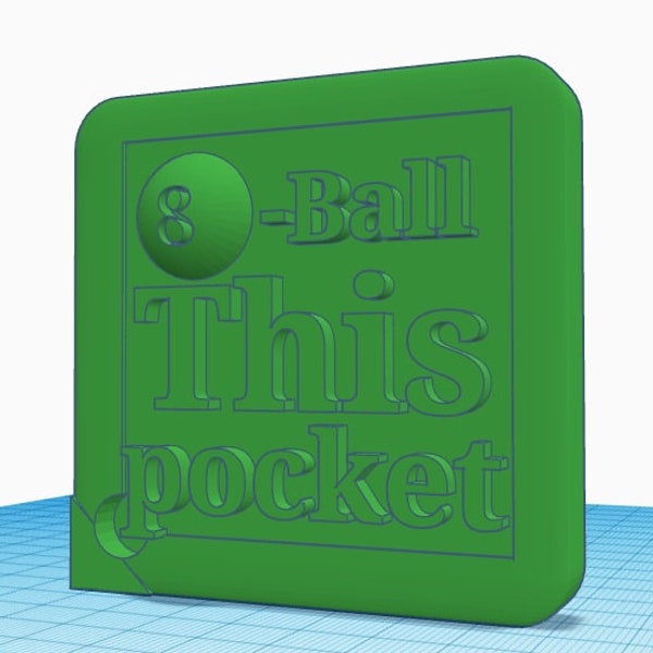 Square 8Ball Pocket Marker FILE