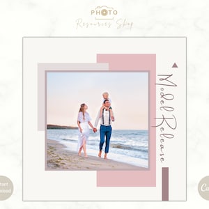 Model Release Form for Photographers, Canva Template, Editable,  Model release template, Photography forms, Photography Contract