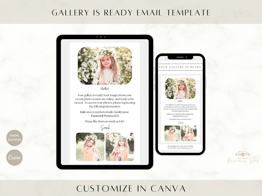 email templates gallery - mailgreet Images High... Your Gallery is Ready | Email Template | Email Marketing | Photographer ...