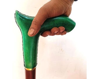 Classic T Shape Walking Stick – Durable Wooden Cane with Ergonomic Handle