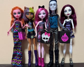 Monster High Maul Monsteristas Dolls Set of 5