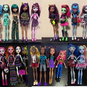 Monster High-poppen – verschillende personages / verzamelobjecten / individuele verkoop / keuze uit variatie / diversen