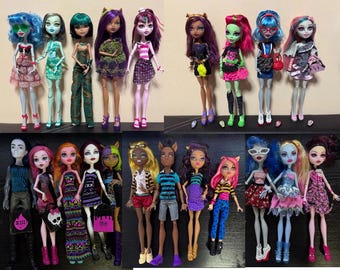 Bambole Monster High – Vari personaggi / Da collezione / Vendita singola / Scegli tra le varianti / Assortite