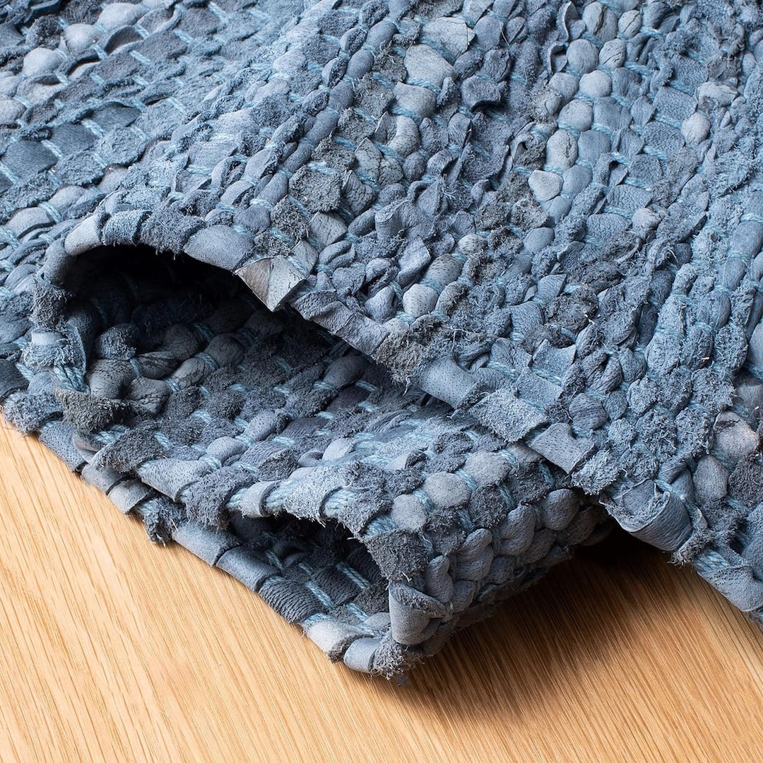 Fireproof Throw Rug Leather Hearth Rug Fireplace Fireproof Mat Grey Size 2.13x4.42, 5.24x7 ...