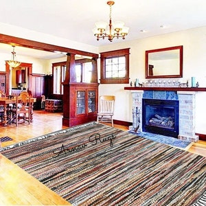 Leather Hearth Rug Multi colour for Fireplace bedroom Hearth Fireproof Mat size 4x6 Rug,  Gift for Mom
