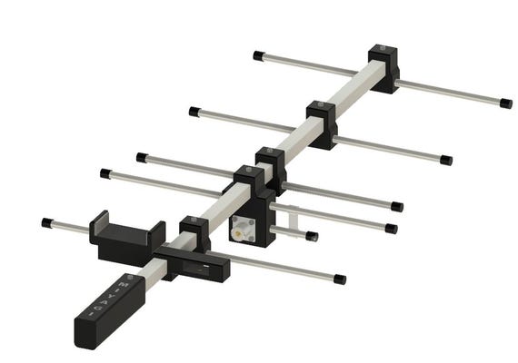 宮城アンテナ - 調整可能なハンドヘルド八木宇田アンテナ | 5素子