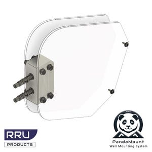 PandaMount - The Ultimate Wall Mount Upgrade compatible with Bambu Lab AMS lite for A1 & A1 mini 3D printers