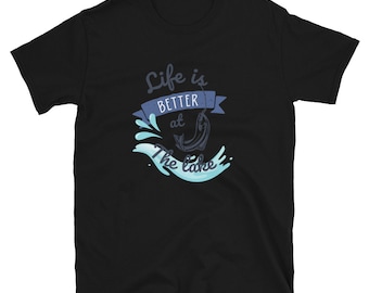 Vissen T-shirt cadeau voor visser vissen tee shirt grappig vissen T-shirt, vissen shirt, mens vissen shirt vissen cadeau voor mannen, papa cadeau