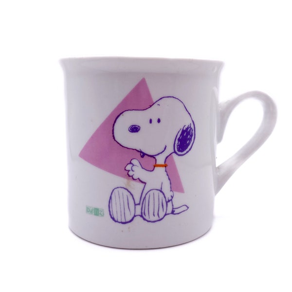 vintage Snoopy Mug // vintage Peanuts Mug // Novelty Mug // Muggy Mug Shop // Rare Snoopy // Peanuts Gang // Cadeaux Idées cadeaux