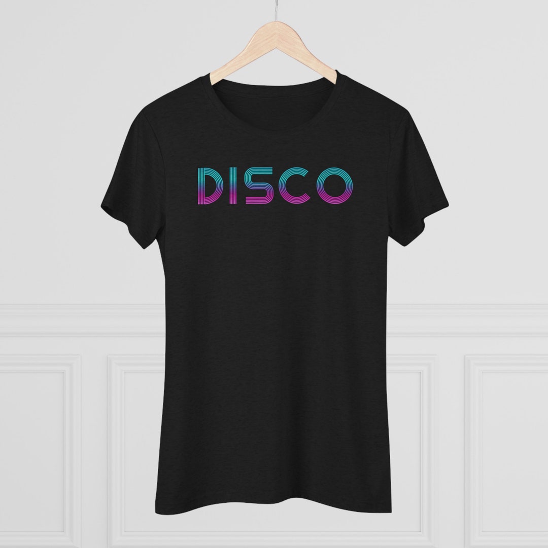 Disco Women's Triblend Tee 70s Disco Shirt Disco - Etsy