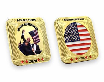 銀メッキコイン イヴァンカ・トランプ - Etsy 日本