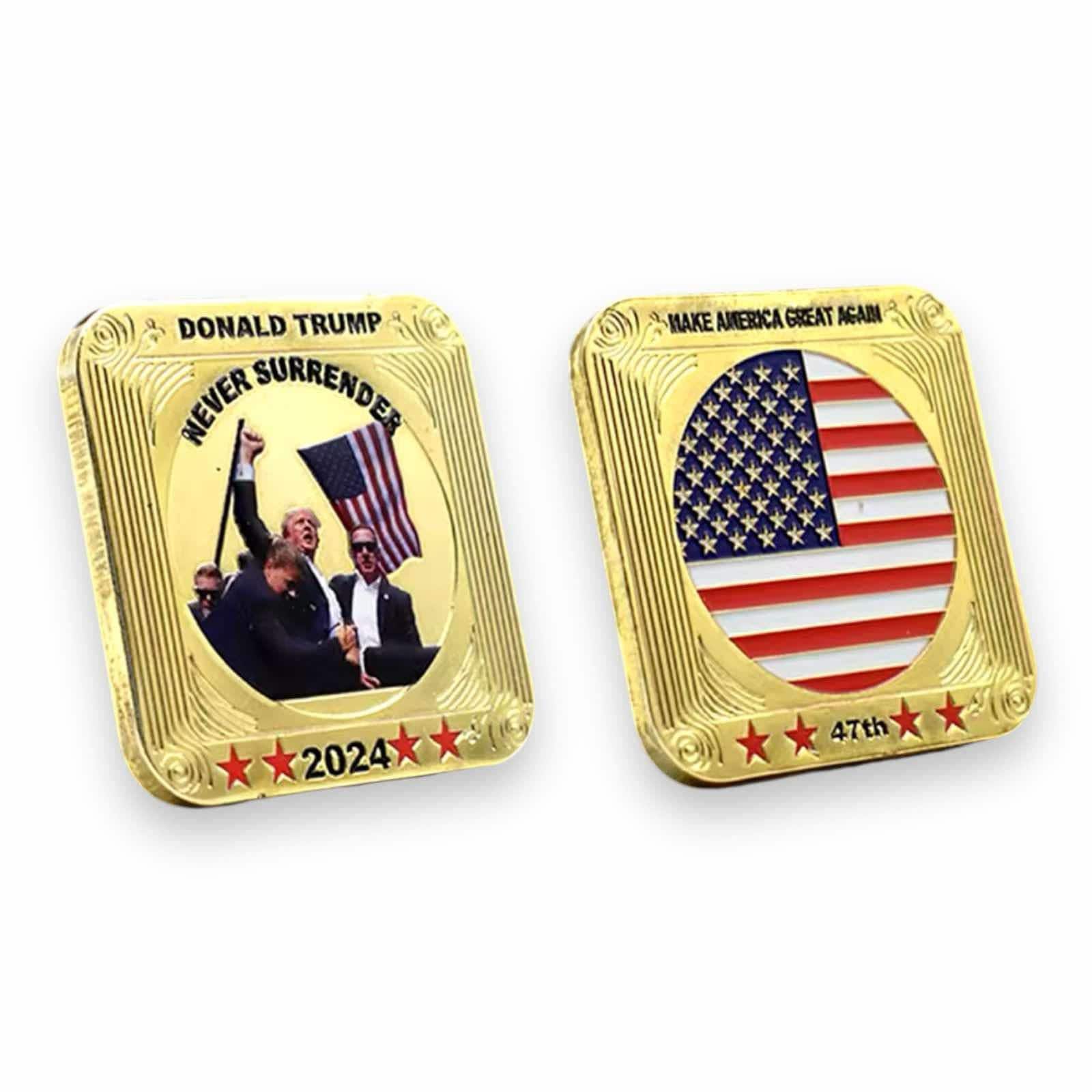 トランプ大統領再選記念The Singapore Mint 50周年コイン