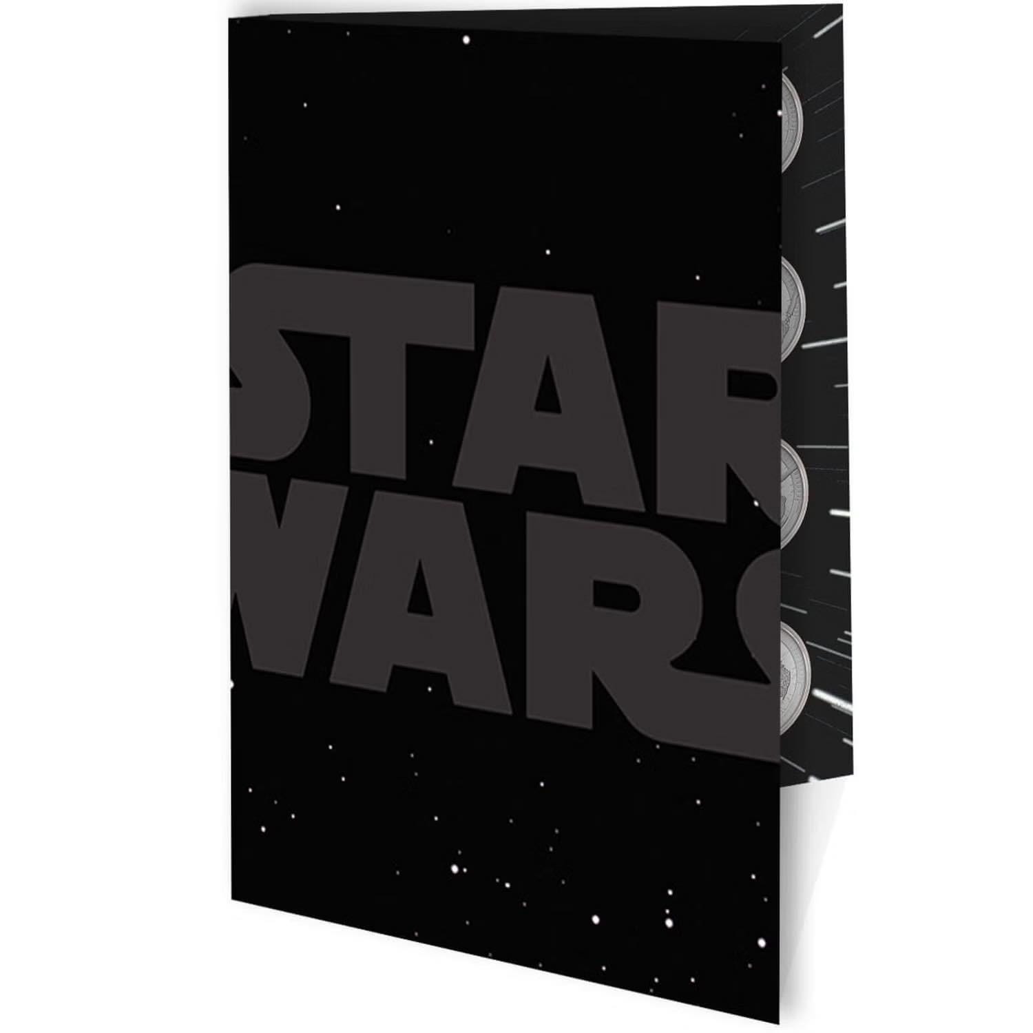 Limited Edition x24 Star Wars Sammlermünzen im Display