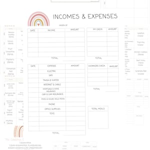 Daycare Income and Expenses Tracker - Etsy