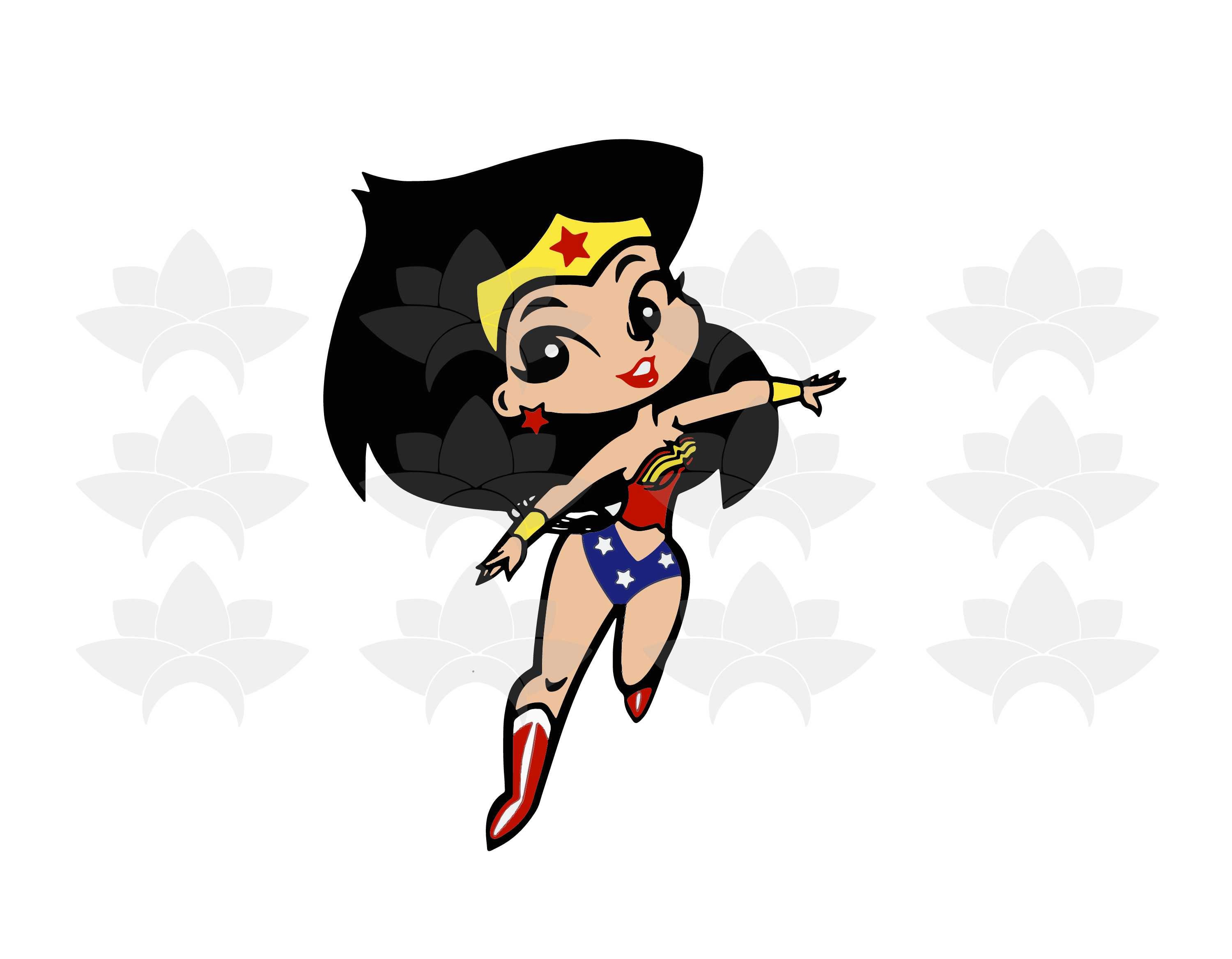 Wonder Woman SVG PNG Bundle - Etsy