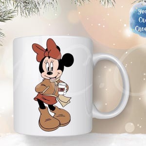 Minnie Mouse Winter Mug