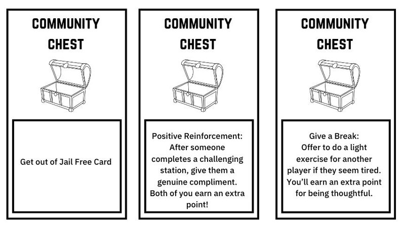 Monopoly Fitness - Printable Fitness Game | PDF Download - Etsy