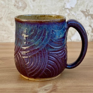 Indigo Waves Mug