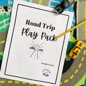 Road Trip Activity Bundle | Kids activities for road trip | Road trip games | Road Trip fun | Kids vacation learning  | Homeschool