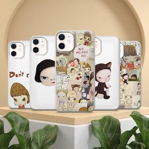 Yoshitomo Nara Phone Case Aesthetic Cover for iPhone 14 13 12 Pro 11 XR 8 Samsung S23 S22 A73 A53 A13 A14 S21 Fe S20 Pixel 7 6A A2