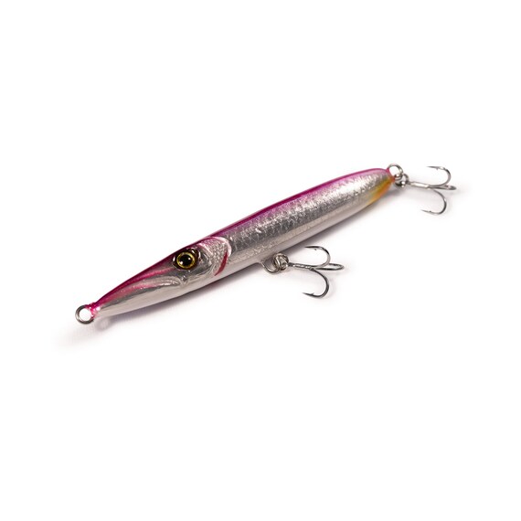 KZ BR110 Handmade Lure Pencil Bait 11gr 11cm for Spinning Fishing Lures  Pink Amberjack - Etsy